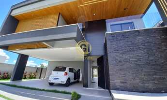 Imagem 5: Sobrado de alto padrão no Alphaville II 2 para venda, possuí 04 suítes com varanda, escrit