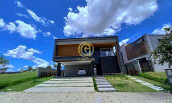 Imagem 4: Sobrado de alto padrão no Alphaville II 2 para venda, possuí 04 suítes com varanda, escrit