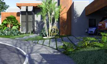 Imagem 2: Casa de luxo em em construção em condomínio: 3 suítes, salas de estar e jantar e cozinha i