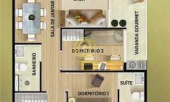 Imagem 2: Le Premier Residence Club ? Apartamento com 3 Dormitórios, Suíte e Varanda Gourmet