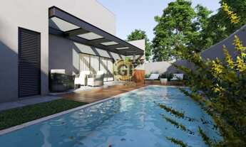 Imagem 3: Casa de luxo em em construção em condomínio: 3 suítes, salas de estar e jantar e cozinha i