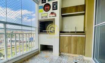 Imagem 7: APTO 80 metros em mogi das cruzes 2 suítes 1 Lavabo Varanda gourmet com churrasqueira