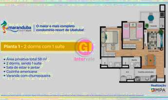 Imagem 3: Oportunidade Beach Resort Club de Ubatuba Térreo