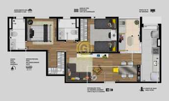 Imagem 4: Vende Apartamento com Sacada Gourmet no Jardim Satélite - São José dos Campos