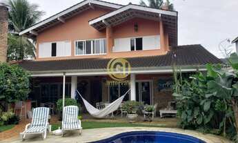Imagem 4: Casa em condomínio em ubatuba com 4 suítes, piscina privativa, perto da praia. estuda per