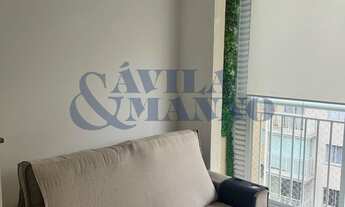 Imagem 3: Apartamento à venda no Mooca, São Paulo-SP: 1 quarto, sala, varanda, cozinha americana, ar