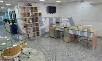 Imagem 6: Aluguel de Conjunto Comercial de 123m² na Mooca, São Paulo-SP: 2 salas e 3 banheiros dispo