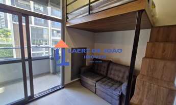 Imagem: STUDIO MOBILIADO AO LADO DO METRÔ BROKLIN