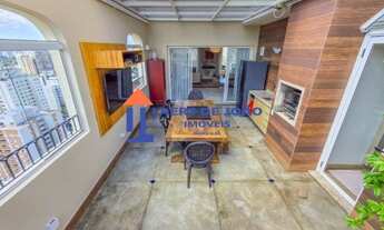 Imagem 3: CAMPO BELO- COBERTURA DUPLEX PARA VENDA 386 M² - 4 SUÍTES- 8 VAGAS- PISCINA- ESPAÇO GOURME