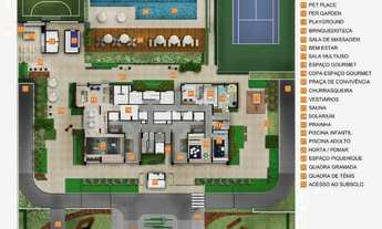 Imagem 7: Apartamento cosmopolita, VERMONT VIEW-Construtora Planeta, 215 m², 4 suítes, 3 vagas, torr