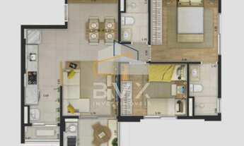 Imagem 3: Lançamento, FASCINIO, Construtora Planeta, 70 m², 2 dormit(1 suíte), varanda gourmet, laze