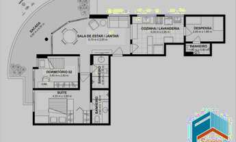 Imagem 3: Apartamento com 02 quartos, 99 m2, Lagoa, Rio de Janeiro, RJ