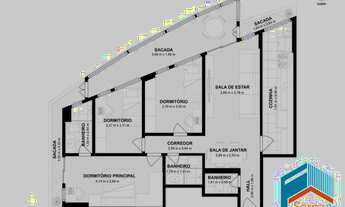 Imagem 5: Apartamento com 03 quarto, 90 m2, Humaitá, Rio de Janeiro, RJ