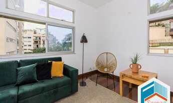 Imagem 6: Apartamento com 128 m2, 03 quartos, Leblon, Rio de Janeiro, RJ