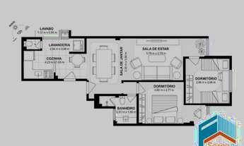 Imagem 2: Apartamento com 02 quartos, 65 m2, Leblon, Rio de Janeiro, RJ