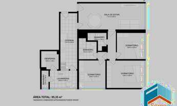 Imagem 5: Apartamento com 03 quartos, 94 m2, Botafogo, Rio de Janeiro, RJ