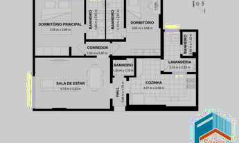 Imagem 4: Apartamento com 02 quartos, 68 m2, Lagoa, Rio de Janeiro, RJ