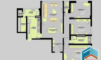 Imagem 7: Apartamento com 03 quartos, 119 m2, Lagoa, Rio de Janeiro, RJ