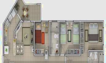 Imagem 2: Capivari - Centro - AP00923 - Apartamento: AU.82,65 m², com àrea comum de 28,48m²