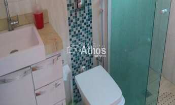 Imagem 6: CASA - com 3 dormts.(1 suíte), WC. Social, Sala, Cozinha americana, A.S., 2 Vagas de garag