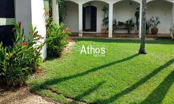 Imagem 2: CHÁCARA - Com 4 Suítes, 5 Salas, Escritório, Lavabo, Cozinha, Lavanderia, Churrasqueira, P