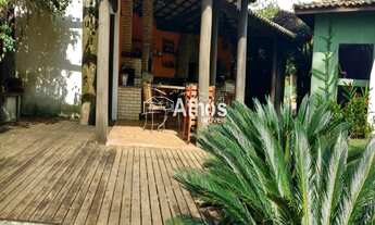 Imagem 3: CHÁCARA - Com 4 Suítes, 5 Salas, Escritório, Lavabo, Cozinha, Lavanderia, Churrasqueira, P