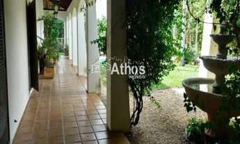 Imagem 6: CHÁCARA - Com 4 Suítes, 5 Salas, Escritório, Lavabo, Cozinha, Lavanderia, Churrasqueira, P