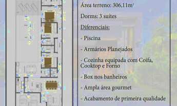 Imagem 7: Vende-se casa térrea em Condomínio Jardim Piemonte, Indaiatuba/SP, com 3 suites, sendo 1