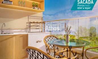 Imagem 7: APTO - LANÇAMENTO - 3DORMTS.(1 SUÍTE), WC. SOCIAL, SALA COM VARANDA GOURMET, COZINHA, A.S