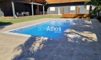 Imagem 5: CHÁCARA COM 1.000m², 2 DORMITÓRIOS, WC. SOCIAL, SALA, COZINHA GOURMET, PISCINA, POÇO, ÁGUA