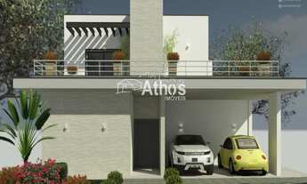 Imagem 2: SOBRADO 4 SUÍTES (1 SUÍTE MASTER C/ CLOSET E BANHEIRA), LAVABO, SALA DE ESTAR E SALA DE JA