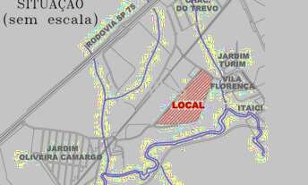 Imagem: Terreno comercial medindo 855,00m² no Loteamento