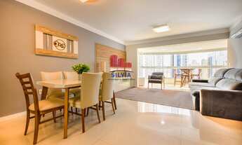 Imagem 3: Apartamento com sacada e churrasqueira 3 quartos com suítes, 2 vagas cobertas e 133m² no R