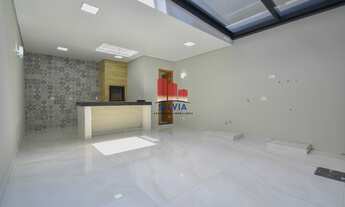 Imagem 2: Maravilhoso sobrado com 124,94 m2, 3 quartos sendo 1 suíte, 4 vagas de garagem e uma linda