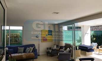 Imagem 6: Casa em condomínio fechado no Gramado com 4 suítes com terraço, home office, sala de janta