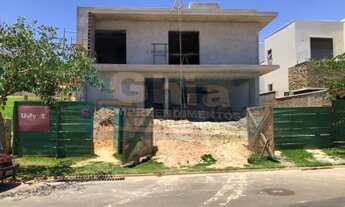 Imagem 5: Sobrado em construção no condomínio Alphaville D Pedro3, 4 suítes + 1suíte térreo previsão