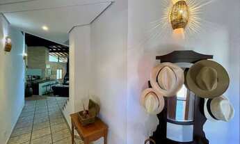 Imagem 5: Linda casa rústica integrada e avarandada com detalhes em tijolos aparentes, total privaci