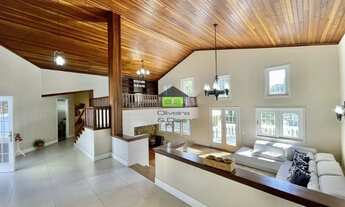 Imagem 7: LINDA CASA NA GRANJA VIANA! 3 Suítes - MOBILIADA! Muito verde! Lindo espaço gourmet, pi