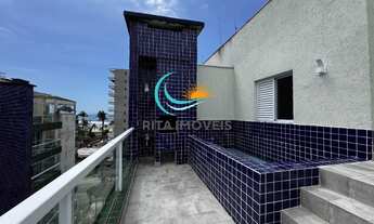 Imagem 3: Apartamento cobertura a uma quadra da praia, com Área privativa 141 m2 com vista da praia