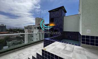 Imagem 4: Apartamento cobertura a uma quadra da praia, com Área privativa 141 m2 com vista da praia