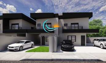 Imagem 2: Sobrados médio padrão a 100 metros da praia em Construção com financiamento direto com con