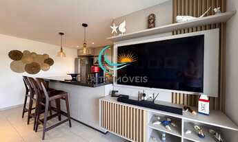 Imagem 5: Cobertura duplex mobiliada, localizada no 9o andar com vista panorâmica da praia, rio e se