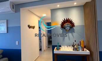 Imagem 3: Cobertura duplex mobiliada, localizada no 9o andar com vista panorâmica da praia, rio e se