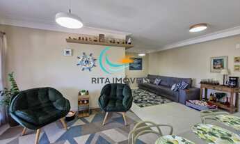 Imagem 5: Apartamento c/ 3 dorms, sendo 1 suíte, varanda com vista mar/serra, mobiliado no centro de