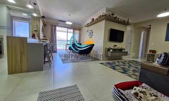 Imagem 3: Apartamento c/ 3 dorms, sendo 1 suíte, varanda com vista mar/serra, mobiliado no centro de