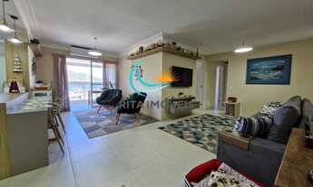 Imagem 2: Apartamento c/ 3 dorms, sendo 1 suíte, varanda com vista mar/serra, mobiliado no centro de