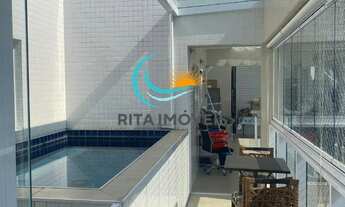 Imagem 3: Cobertura Torres de Braga, 3 dormitórios, próximo da praia, piscina e churrasqueira privat