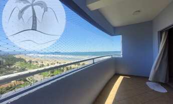 Imagem 5: Céu azul e vista frontal da praia são os diferenciais desta Cobertura no 9o andar no Centr