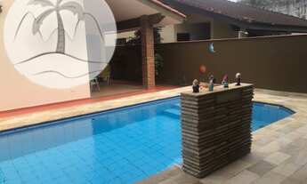 Imagem 7: Sobrado grande em condomínio fechado no Centro de Bertioga com Piscina