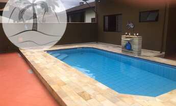 Imagem 3: Sobrado grande em condomínio fechado no Centro de Bertioga com Piscina